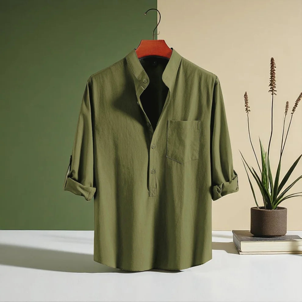 Luxury Full Sleeve Katua - Olive