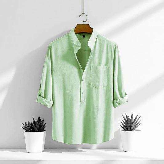 Luxury Full Sleeve Katua - Light Lemon