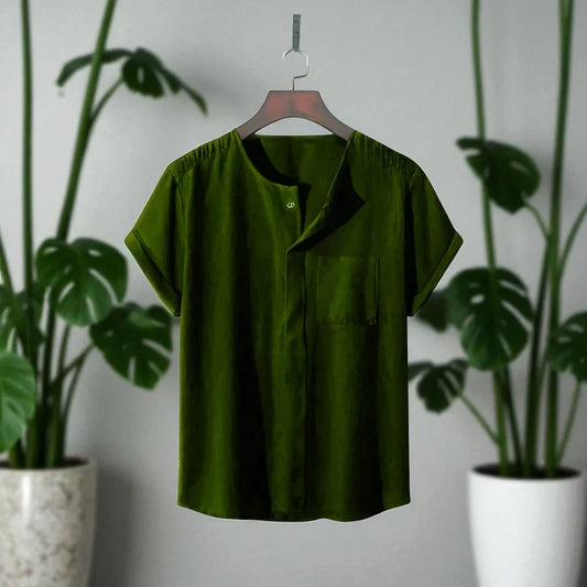 O-Nick Half Sleeve Katua- Olive